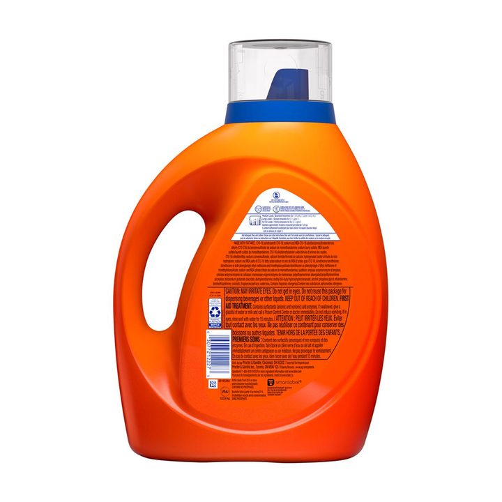 Tide Ultra Oxi Liquid Laundry Detergent, 74 loads, 105 fl oz — view 3