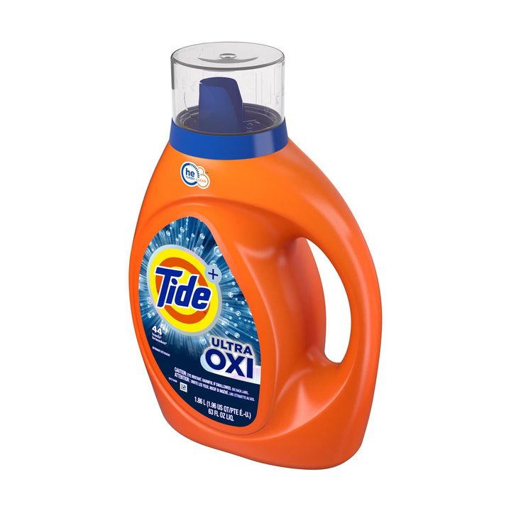 Tide Ultra Oxi Liquid Laundry Detergent, 63 fl oz, 44 loads — view 4