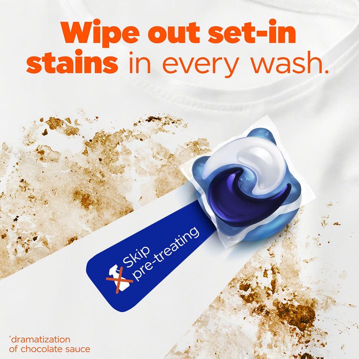 Tide Oxi Boost Power PODS Laundry Detergent Pods, 18 Count, Stain Remover Plus Oxi Power — view 3