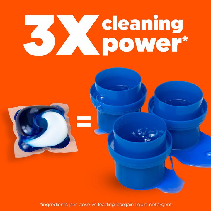 Tide PODs Laundry Detergent, 14 Count, Original Scent, 3-in-1 Stain Remover, Odor Fighter, Color Protector, Concentrated Laundry Soap Pacs — view 4