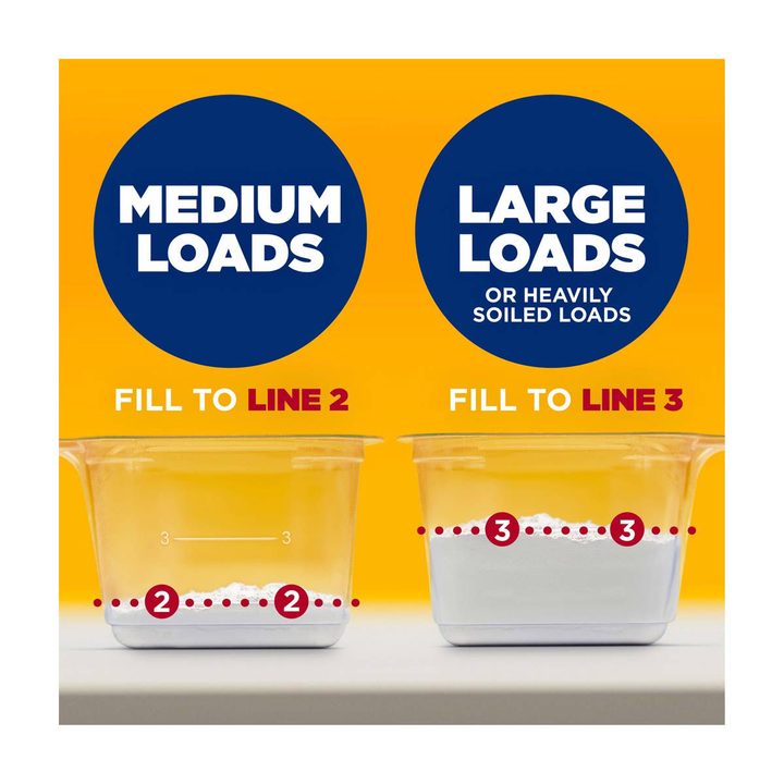 ARM & HAMMER Plus OxiClean Powder Laundry Detergent, Fresh Scent, 80 Loads — view 2
