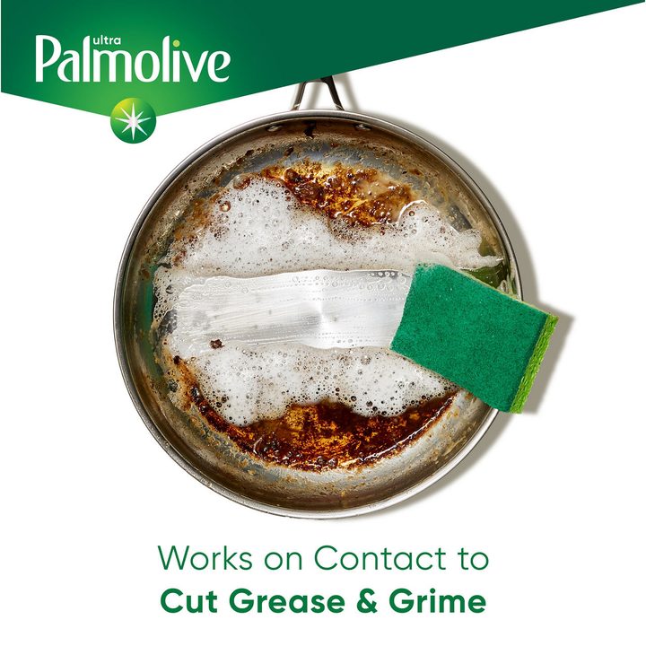 Palmolive Ultra Strength Liquid Dish Soap, Cuts Grease and Grime, No Soaking Needed, 8 fl oz Bottle — view 4