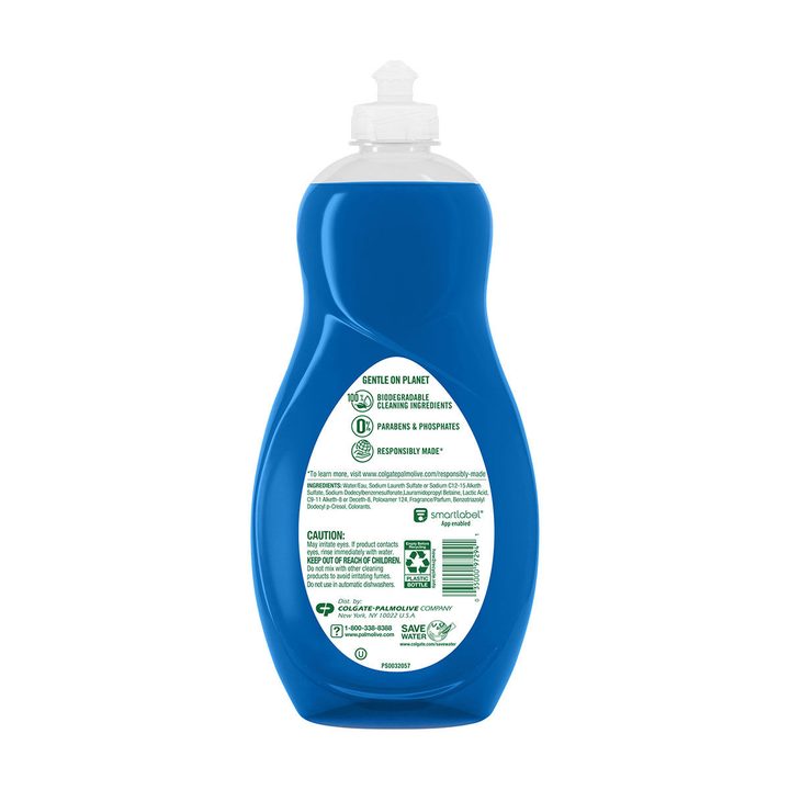 Palmolive Ultra Dishwashing Liquid Dish Soap, Oxy Power Degreaser, 46 fl oz — view 4