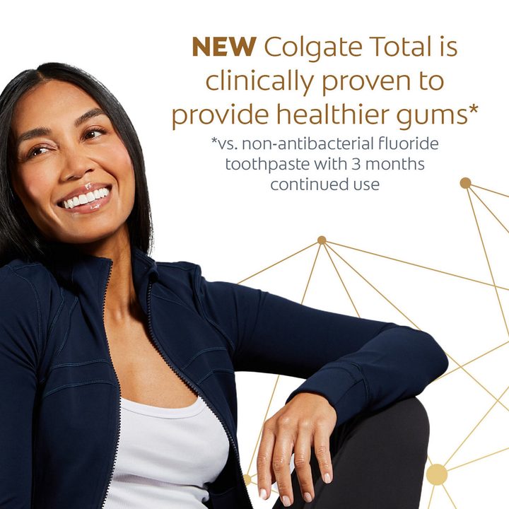 Colgate Total Active Prevention Fresh Mint Toothpaste, 3.3 oz — view 2