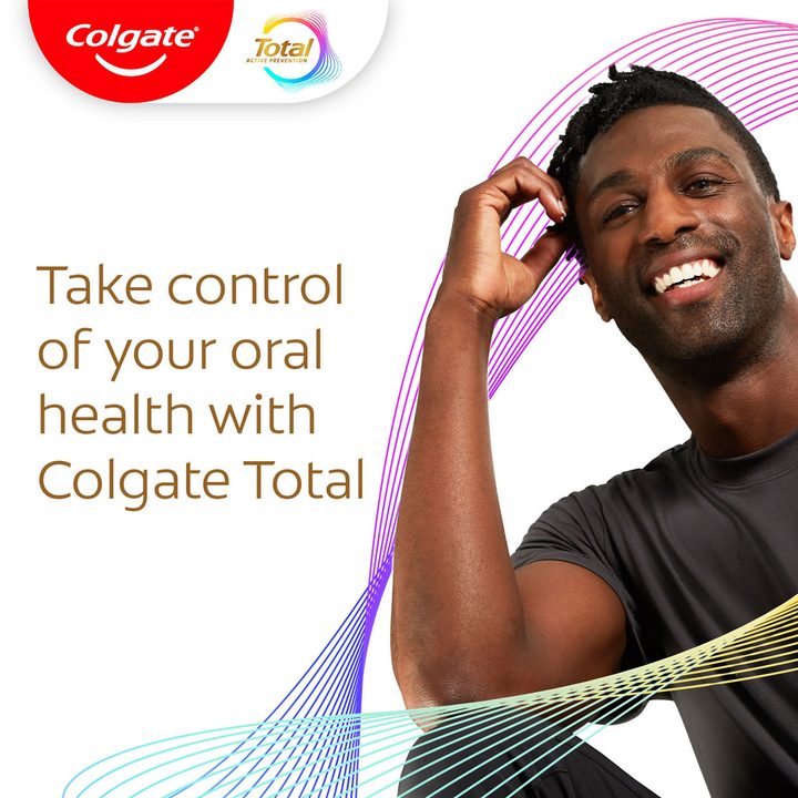 Colgate Total Active Prevention Fresh Mint Toothpaste, 3.3 oz — view 4