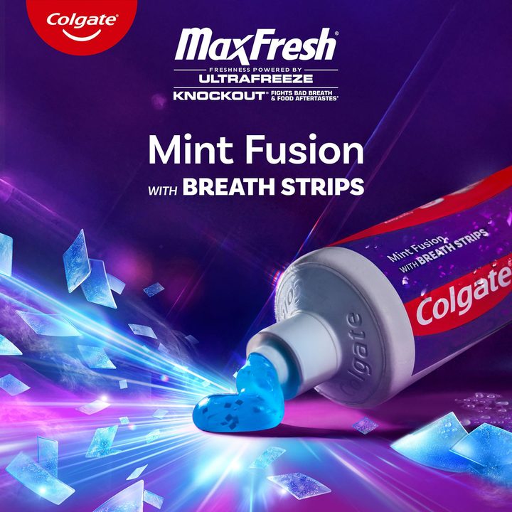 Colgate MaxFresh Knockout Mint Toothpaste, 6.3 oz — view 3