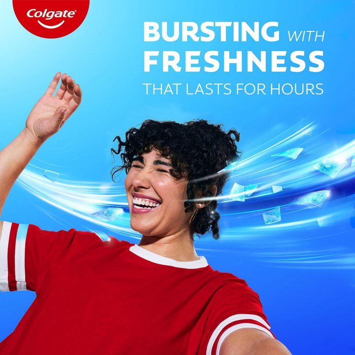 Colgate MaxFresh Knockout Mint Toothpaste, 6.3 oz — view 4