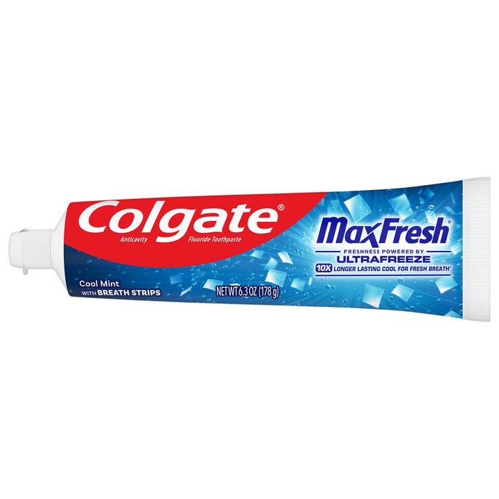 Colgate MaxFresh Cool Mint Toothpaste, 6.3 oz — view 2