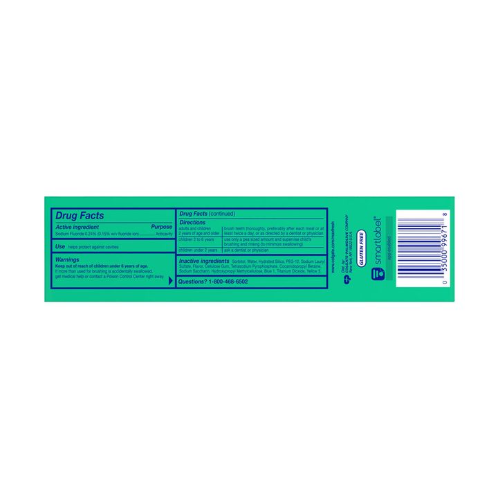 Colgate Max Fresh Whitening Toothpaste with Mini Breath Strips - Clean Mint, 6.3 oz — view 3