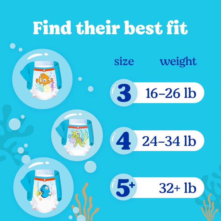 Huggies Little Swimmers Disposable Swim Diapers, Size 4 (24-34 lbs), 11 Ct — view 4