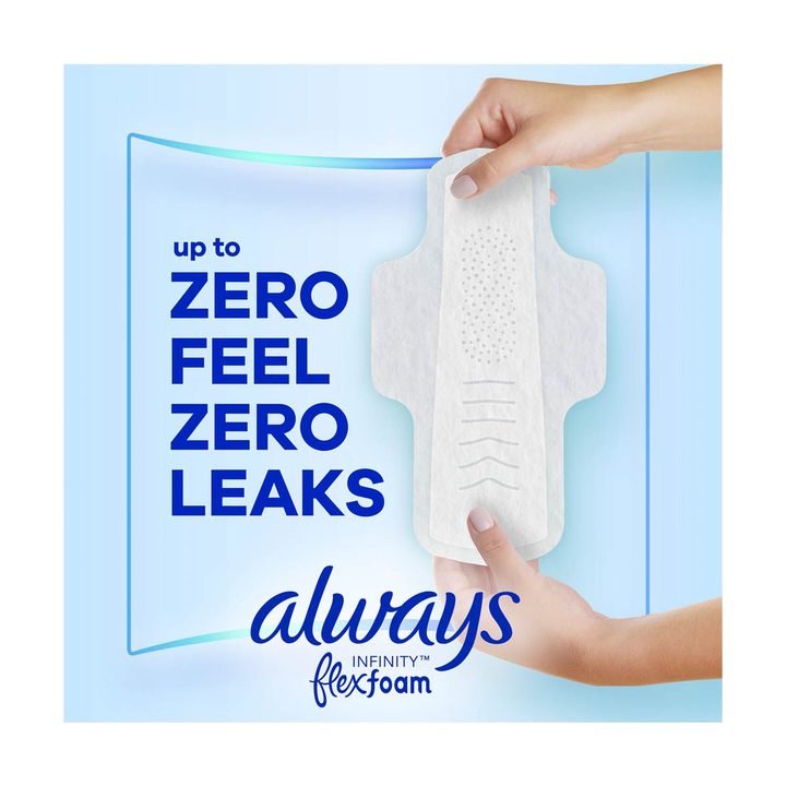 Always Infinity FlexFoam Pads with Wings, Size 2 Heavy Flow, 32 ct — view 2