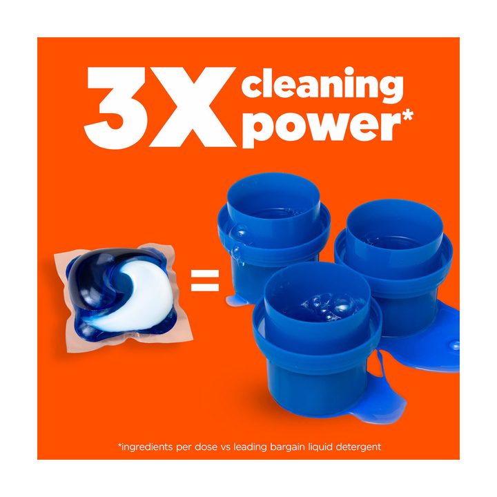 Tide PODs Laundry Detergent, 31 Count, Spring Meadow Scent, 3-in-1 Stain Remover, Odor Fighter, Color Protector, Concentrated Laundry Soap Pacs — view 4