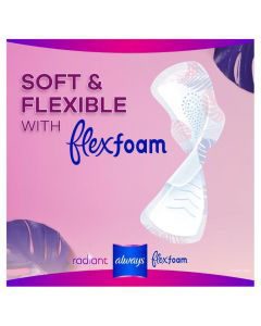 Always Radiant Pads, Size 1, Regular Absorbency, Scented, 15 Count — view 3