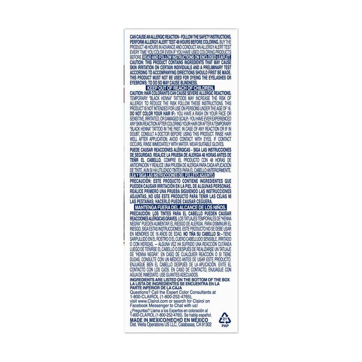 Clairol Nice'n Easy Permanent Hair Color Kit, 8S Soft Silver — view 4