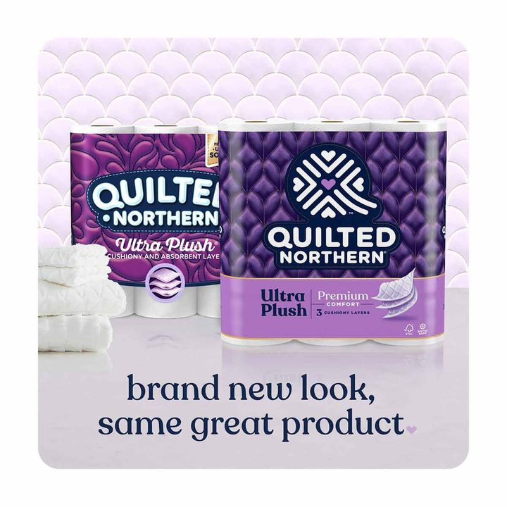 Quilted Northern Ultra Plush Toilet Paper Mega Rolls, 8 ct — view 2