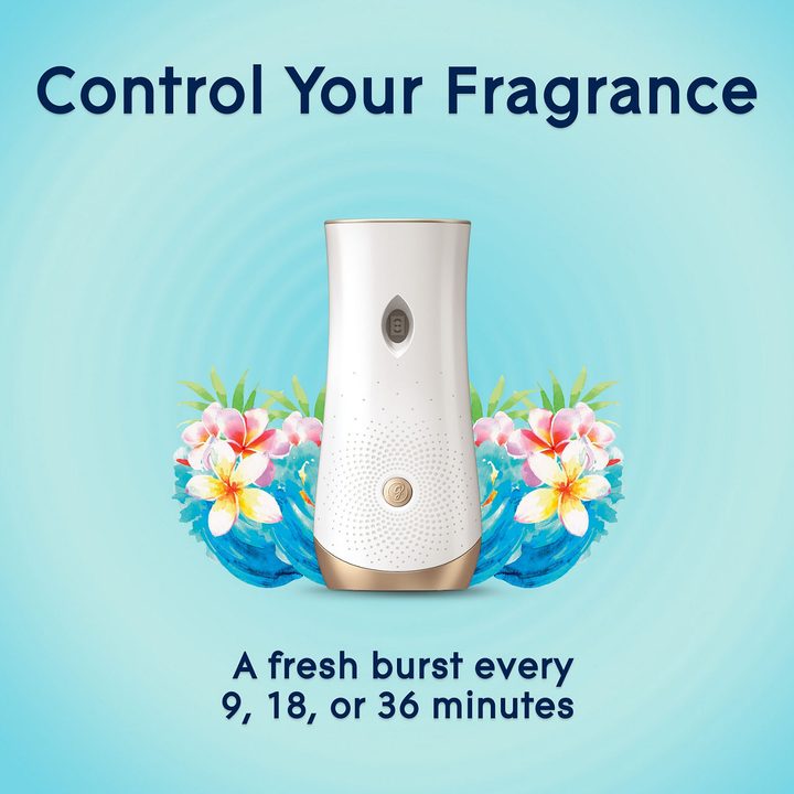 Glade Automatic Spray Refill, Air Freshener, Invigorating Aqua Waves, 6.2 oz — view 3