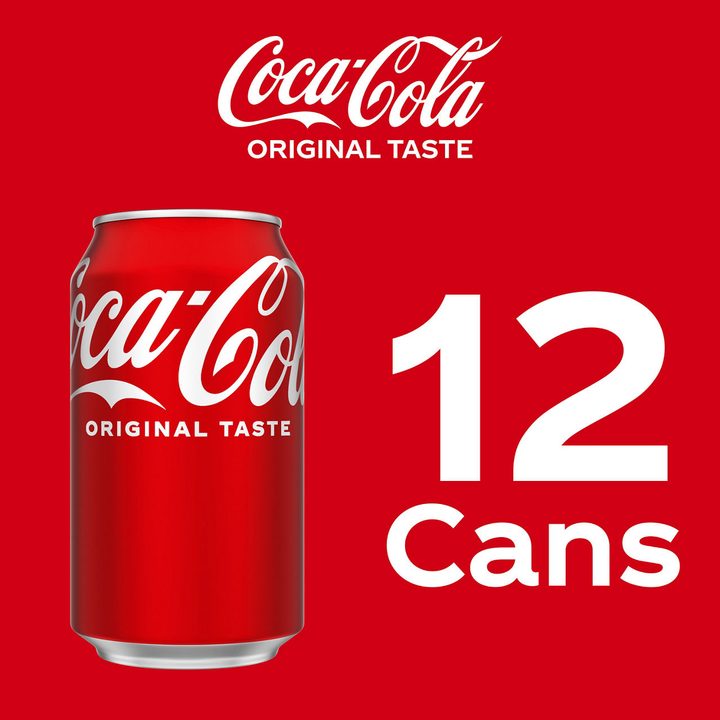 Coca-Cola Soda Soft Drink Fridge Pack Cans, 12 fl oz, 12 Pack — view 4