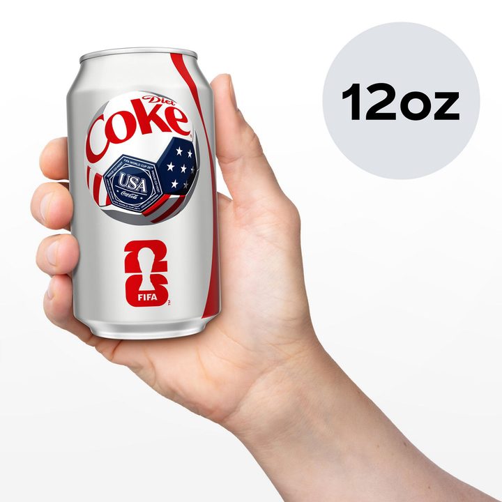 Diet Coke Soda Soft Drink Fridge Pack Cans, 12 fl oz, 12 Pack — view 4
