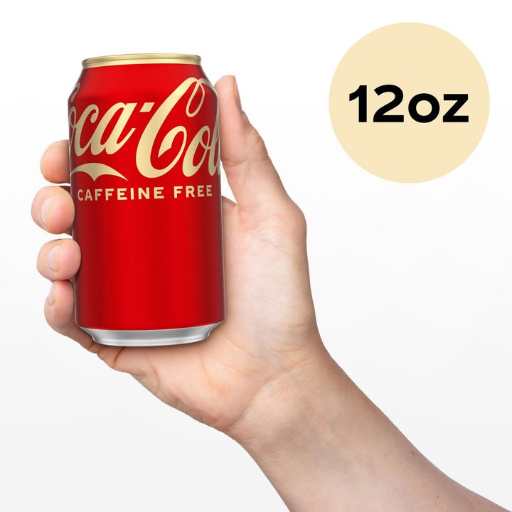 Coca-Cola Caffeine-Free Soda Soft Drink Fridge Pack Cans, 12 fl oz, 12 Pack — view 2