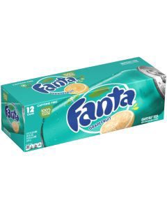 Fanta Grapefruit Cans, 12 fl oz - 12 pk — view 2