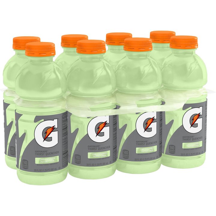 Gatorade Thirst Quencher Lime Cucumber Artificially Flavored 20 Fl Oz, 8 Count — view 3