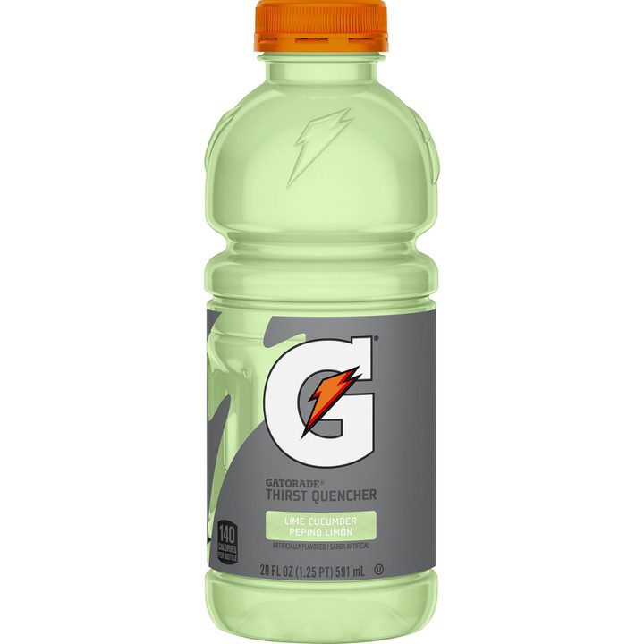 Gatorade Thirst Quencher Lime Cucumber Artificially Flavored 20 Fl Oz, 8 Count — view 4