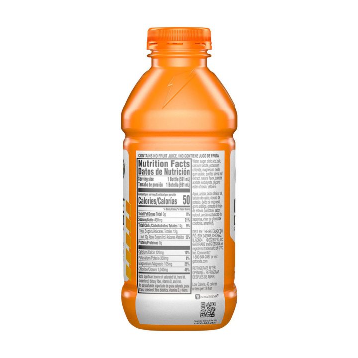 Gatorade Gatorlyte Rapid Rehydration Electrolyte Beverage Orange 20 Fl Oz — view 3