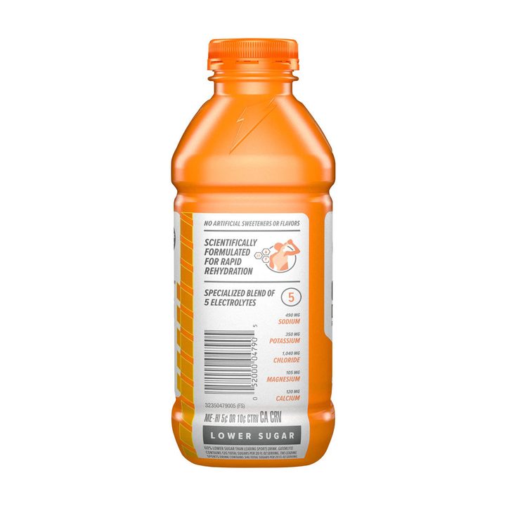 Gatorade Gatorlyte Rapid Rehydration Electrolyte Beverage Orange 20 Fl Oz — view 4