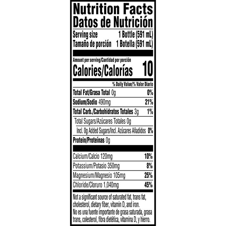 Gatorade Gatorlyte Zero Sugar Electrolyte Beverage Lemon Lime 20 Fl Oz — view 3