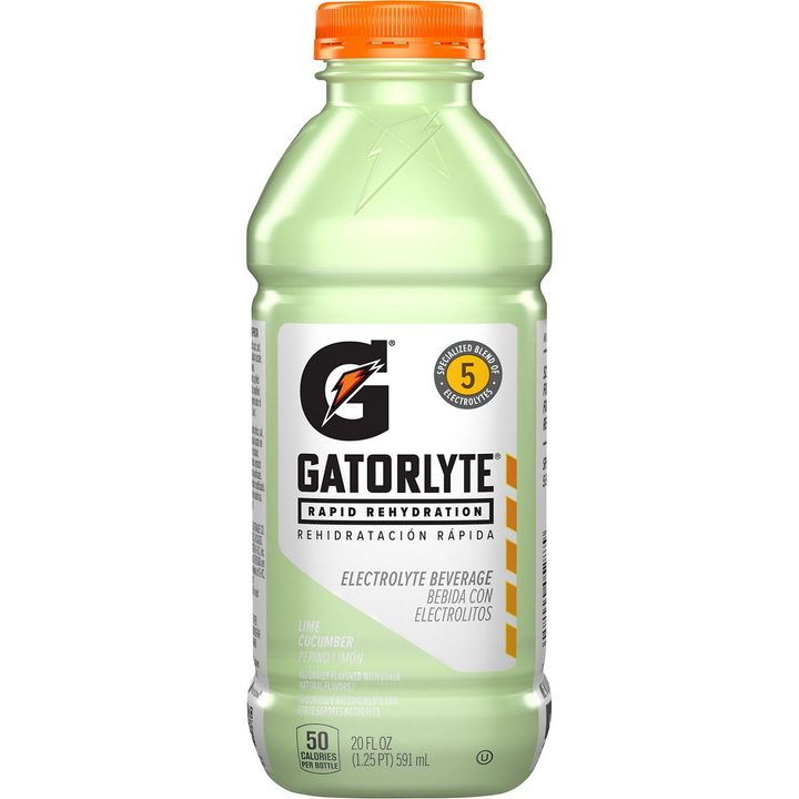 Gatorade Gatorlyte Electrolyte Beverage Lime Cucumber 20 Fl Oz — view 4