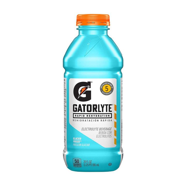 Gatorade Gatorlyte Electrolyte Beverage, Glacier Freeze, 20 fl oz — view 2