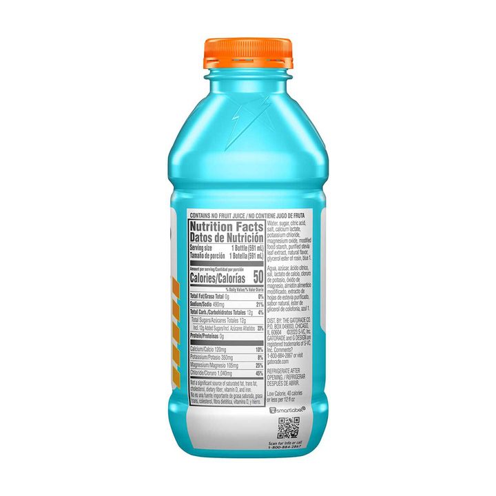 Gatorade Gatorlyte Electrolyte Beverage, Glacier Freeze, 20 fl oz — view 4