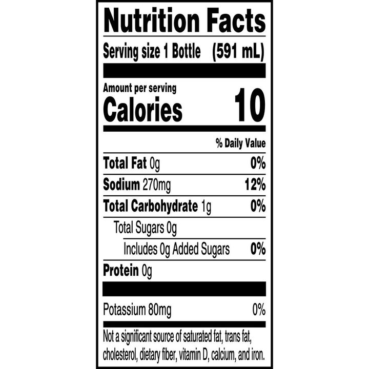Gatorade Zero Zero Sugar Thirst Quencher Glacier Cherry, 20 Fl Oz X 6 — view 3