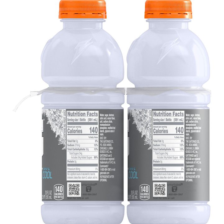 Gatorade Frost Thirst Quencher Glacier Cherry 20 Fl Oz, 8 Count — view 4