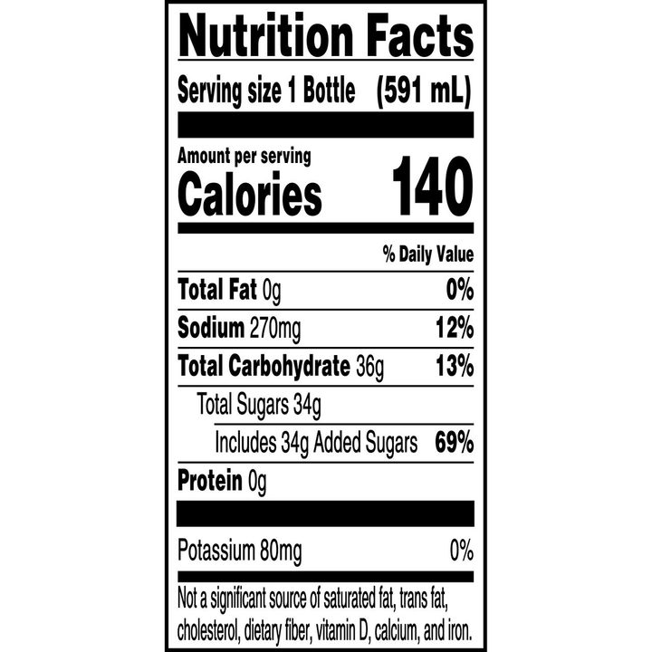 Gatorade Thirst Quencher Fruit Punch Natural Flavor 20 Fl Oz, 8 Count — view 2