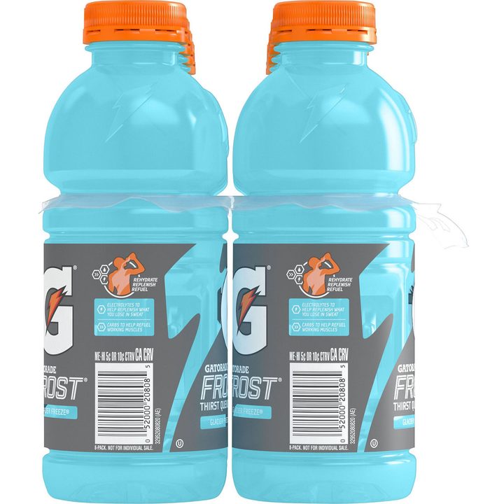 Gatorade Frost Thirst Quencher Glacier Freeze 20 Fl Oz, 8 Count — view 2