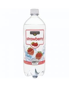 Clover Valley Strawberry Sparkling Water, 1 Liter — view 2