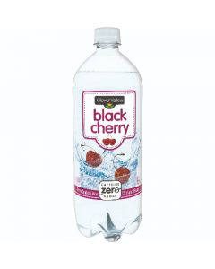 Clover Valley Black Cherry Sparkling Water, 1 Liter — view 2