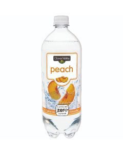 Clover Valley Peach Sparkling Water, 1 Liter — view 2