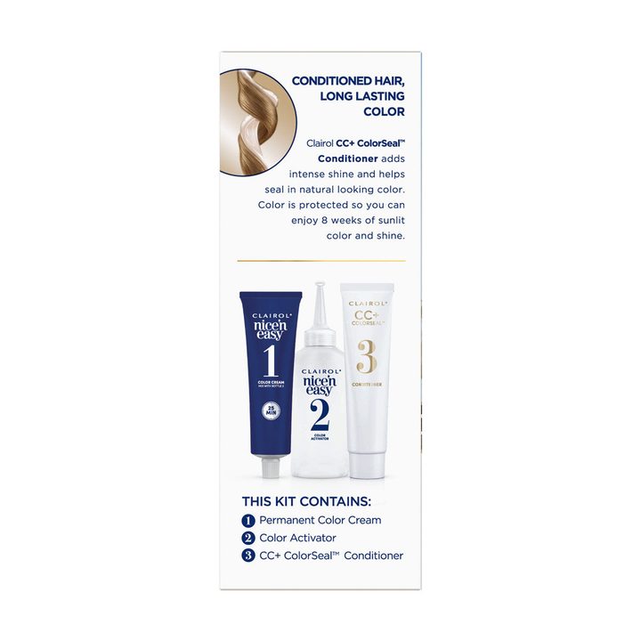 Clairol Nice'n Easy Permanent Hair Color Kit, 7 Dark Blonde — view 3