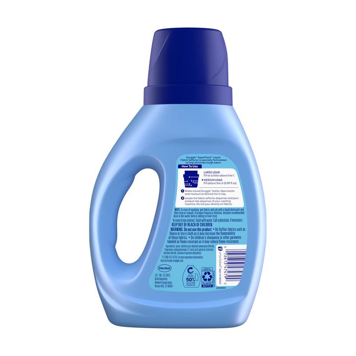 Snuggle SuperFresh Morning Breeze 26.8oz Liquid Fabric Conditioner — view 3