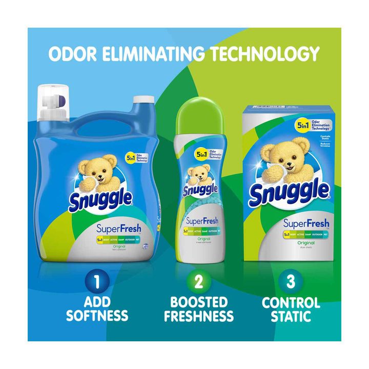 Snuggle In-Wash Scent Booster Laundry Beads, SuperFresh Original, 9 oz — view 3