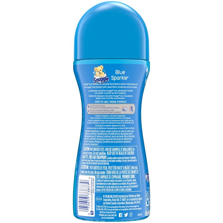 Snuggle In-Wash Scent Booster Beads, Blue Sparkle, 9 Ounces — view 3