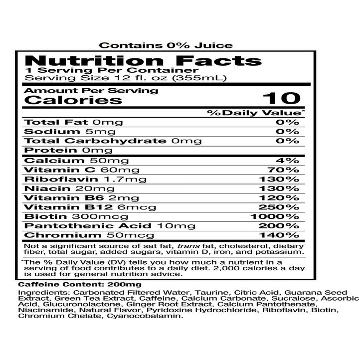 Celsius Live Fit Zero Sugar Energy Drink Sparkling Pina Colada 12 Fl Oz — view 4