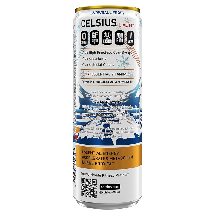 Celsius Sparkling Spritz Vibe 12 Fl Oz — view 2