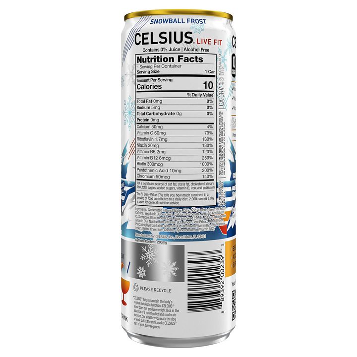Celsius Sparkling Spritz Vibe 12 Fl Oz — view 3
