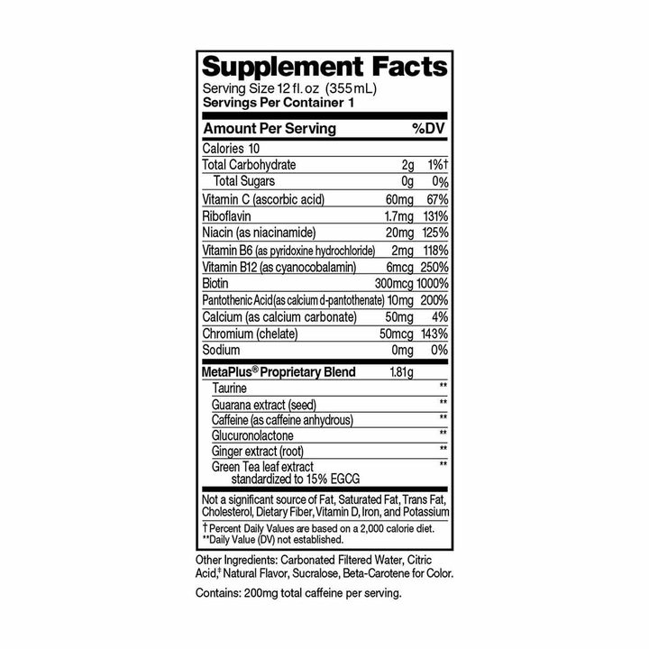 Celsius Live Fit Energy Drink Sparkling Peach Vibe 12 Fl Oz — view 2