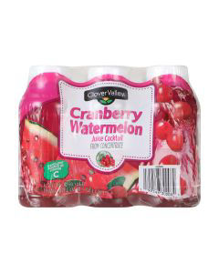 Clover Valley Juice Cocktail - Cranberry Watermelon, 8 fl oz - 6 ct