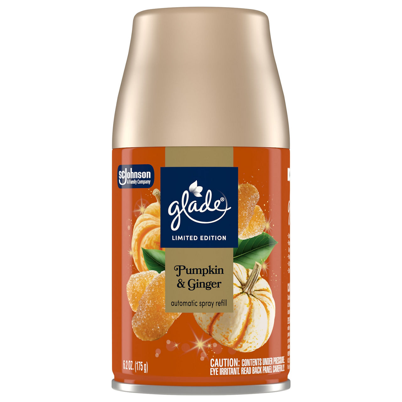 Glade® Automatic Spray Air Freshener Refill, Pumpkin & Ginger, 6.2 oz, 1 ct