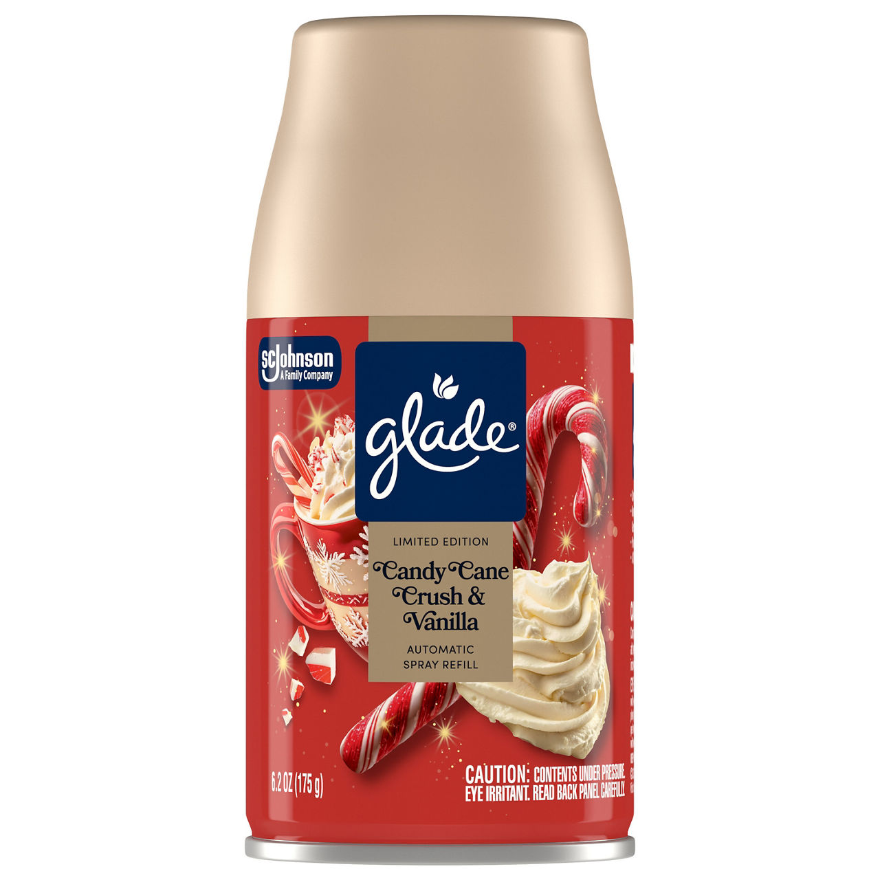 Glade Automatic Spray Refill , Candy Cane Crush & Vanilla